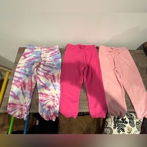 2T Toddler French Terry Jogger set of 3